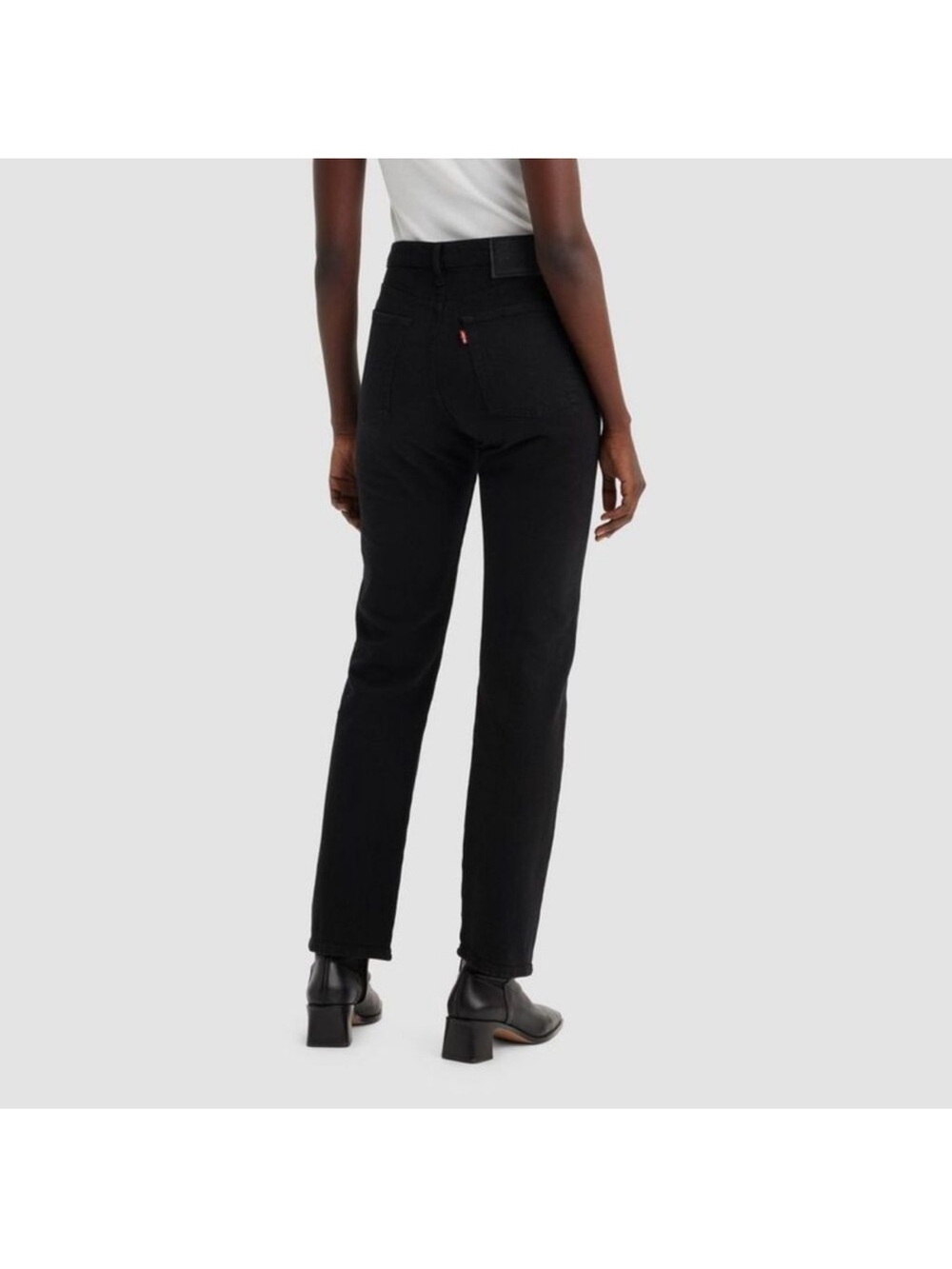 Levi's Black Straight Leg Jeans